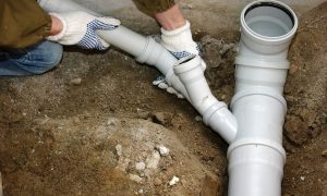 Drain Pipe Installation, Drainage System Setup, Professional Pipe Installation, Waste Water Drainage